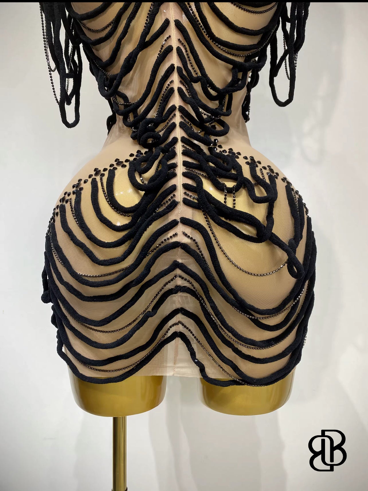 BellisimaLuxe Rope Illusion Dress