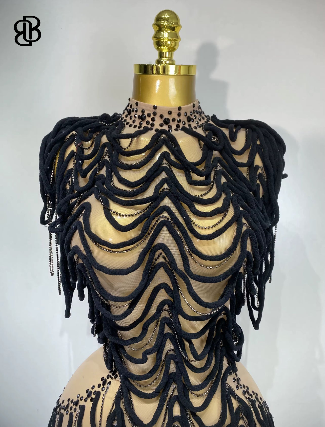 BellisimaLuxe Rope Illusion Dress