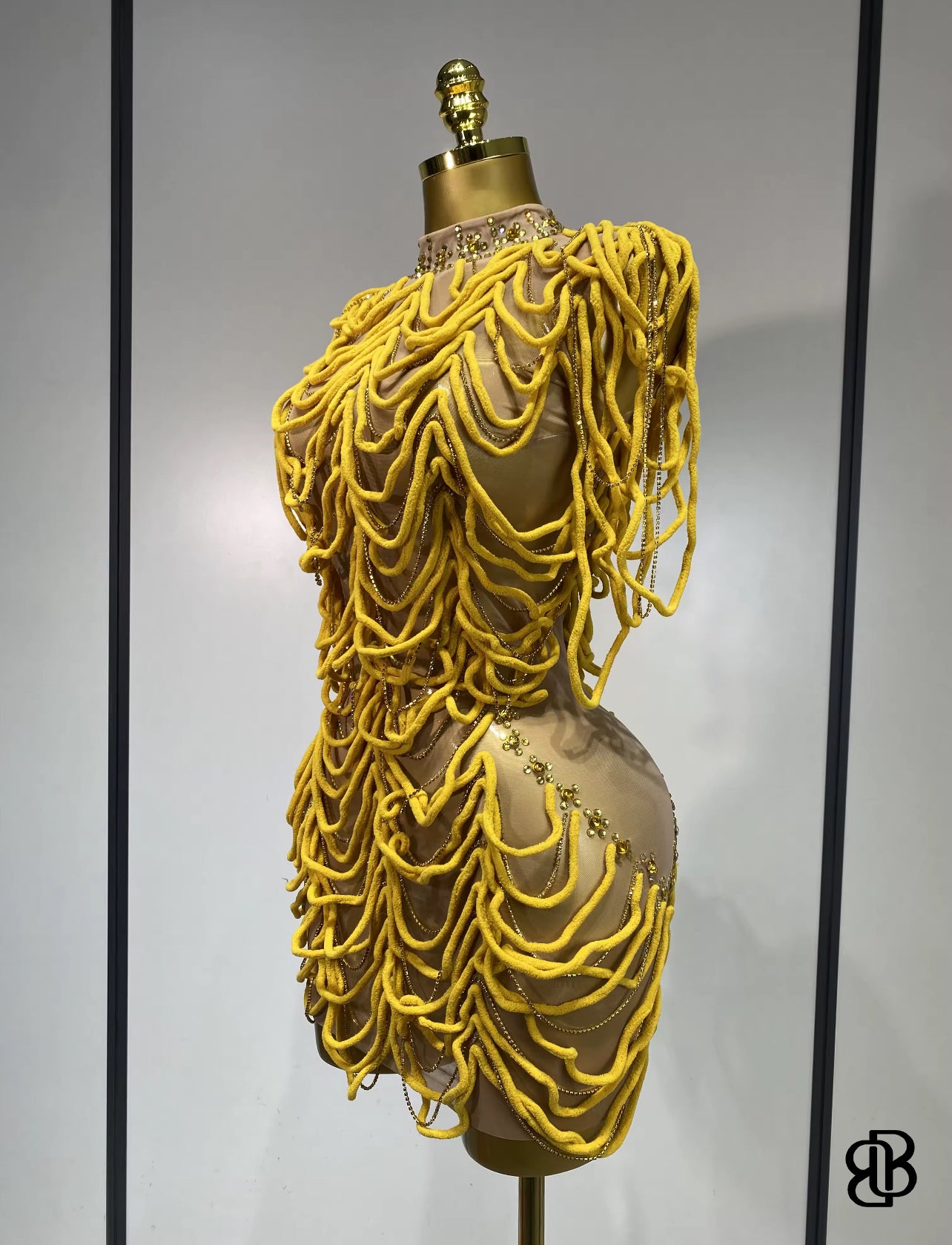 BellisimaLuxe Rope Illusion Dress