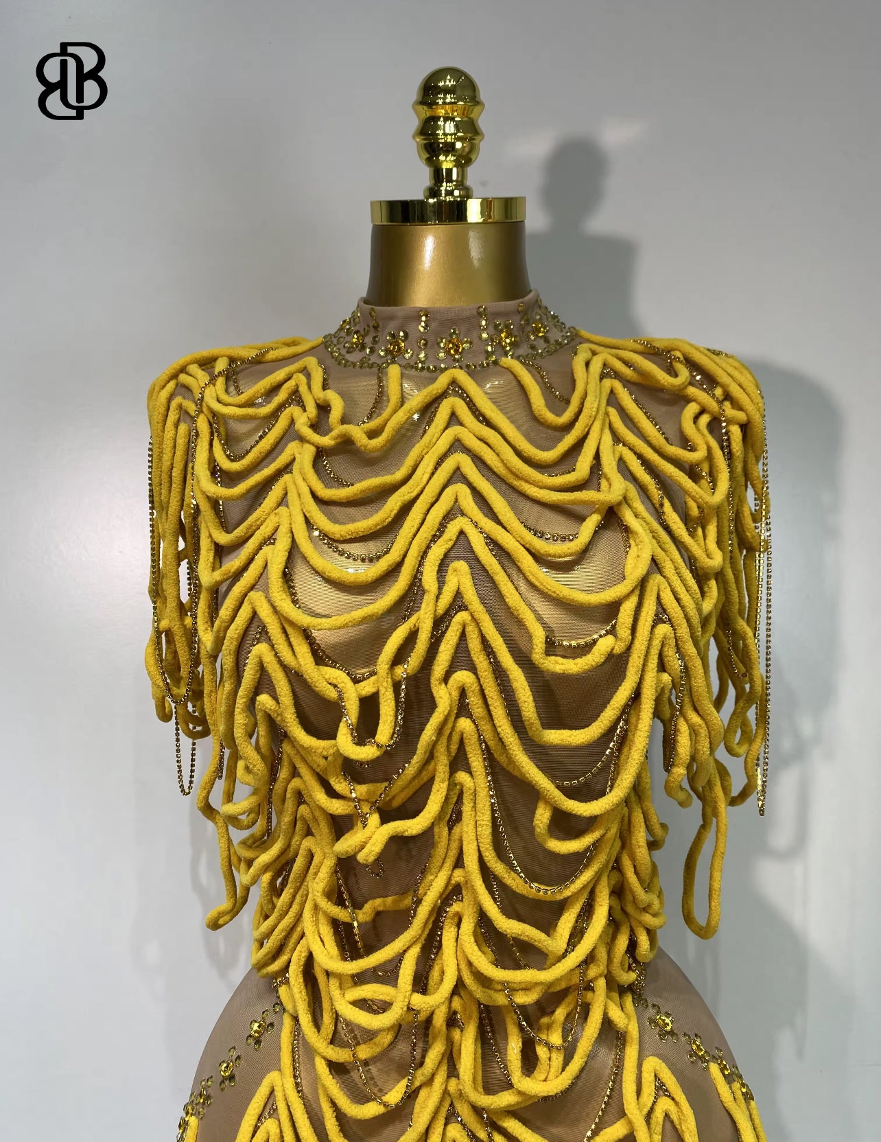 BellisimaLuxe Rope Illusion Dress