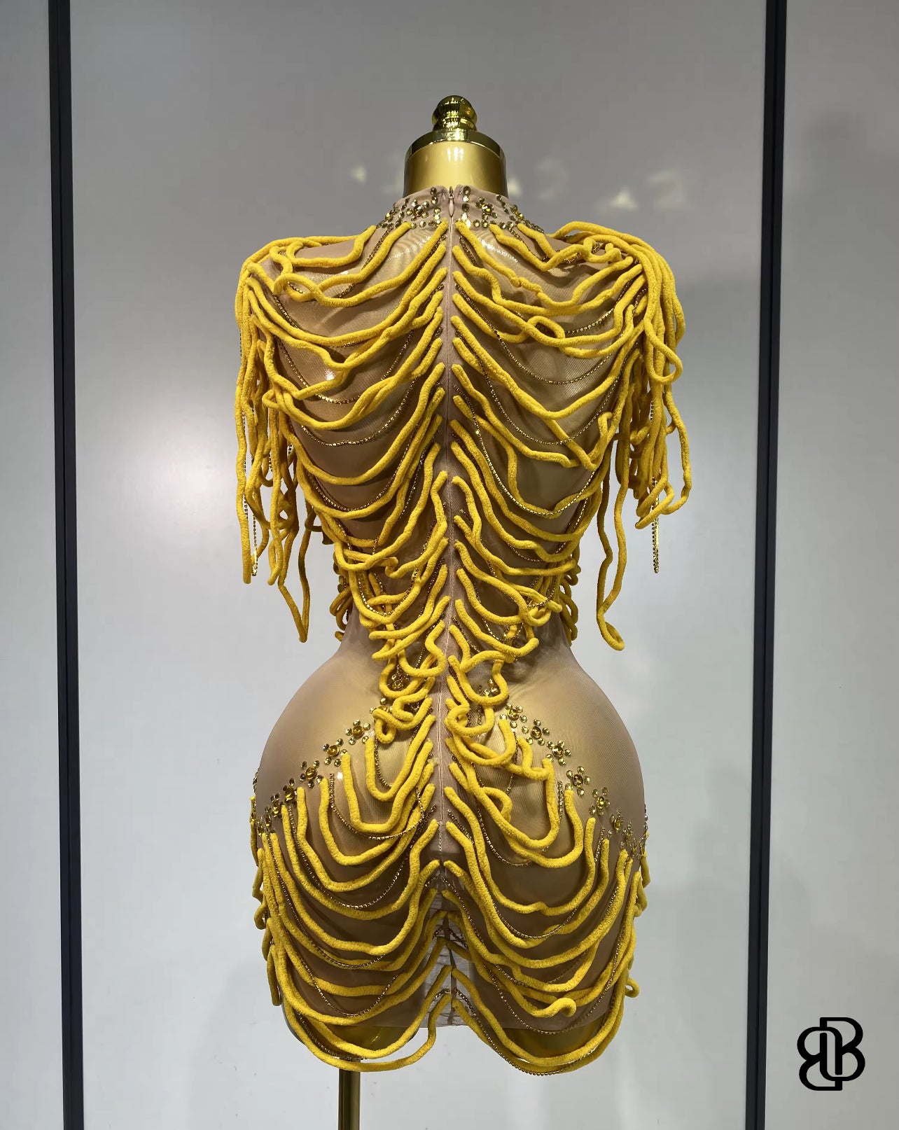 BellisimaLuxe Rope Illusion Dress