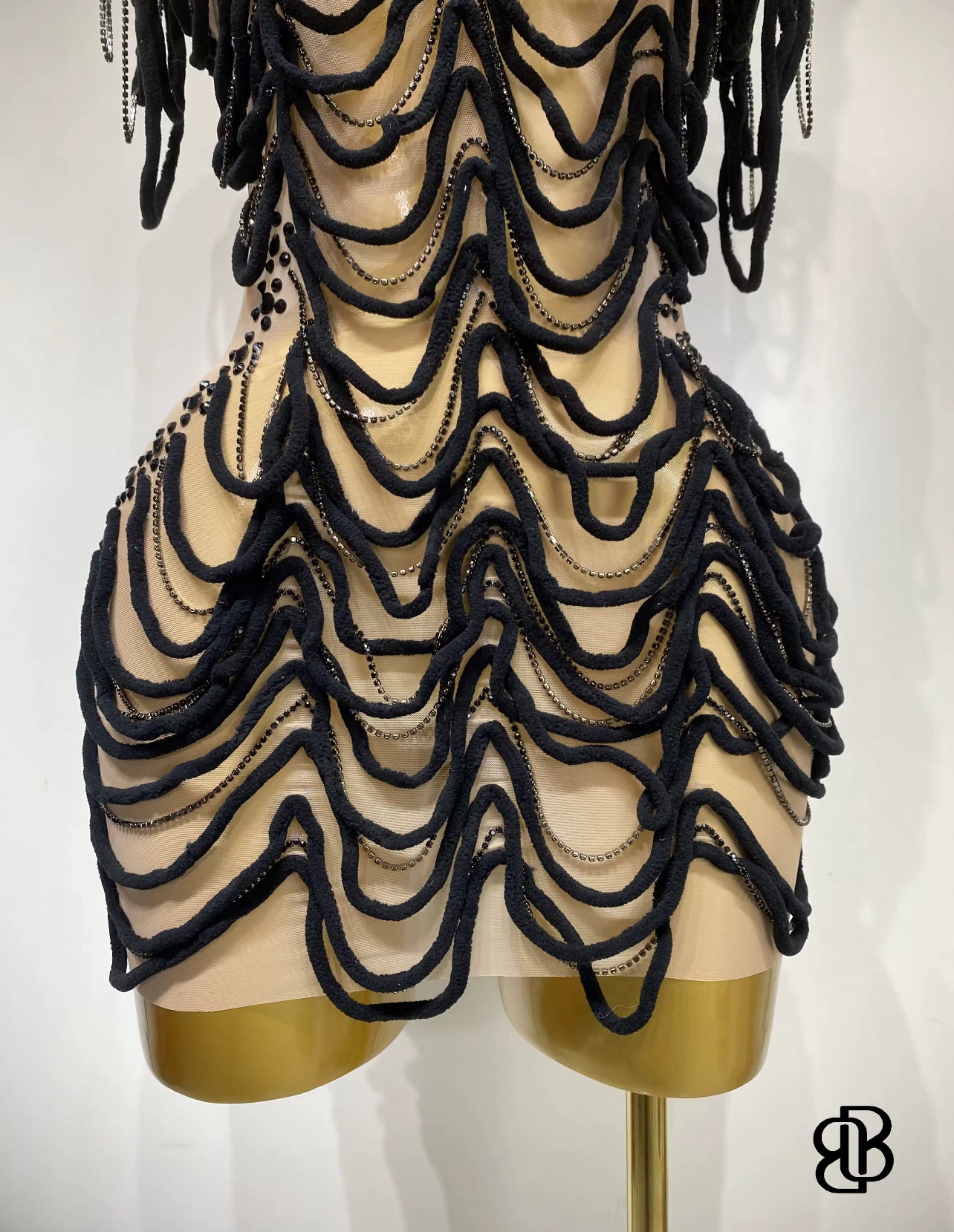 BellisimaLuxe Rope Illusion Dress