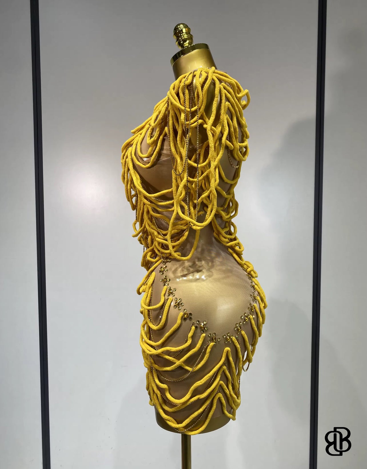 BellisimaLuxe Rope Illusion Dress