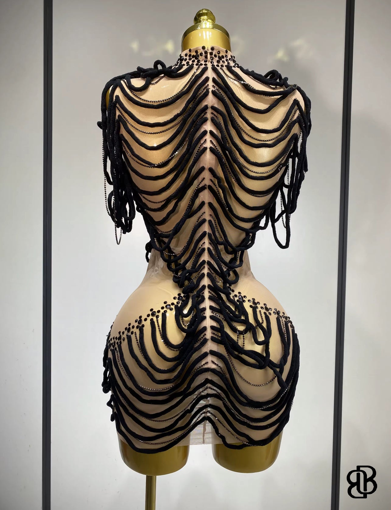 BellisimaLuxe Rope Illusion Dress