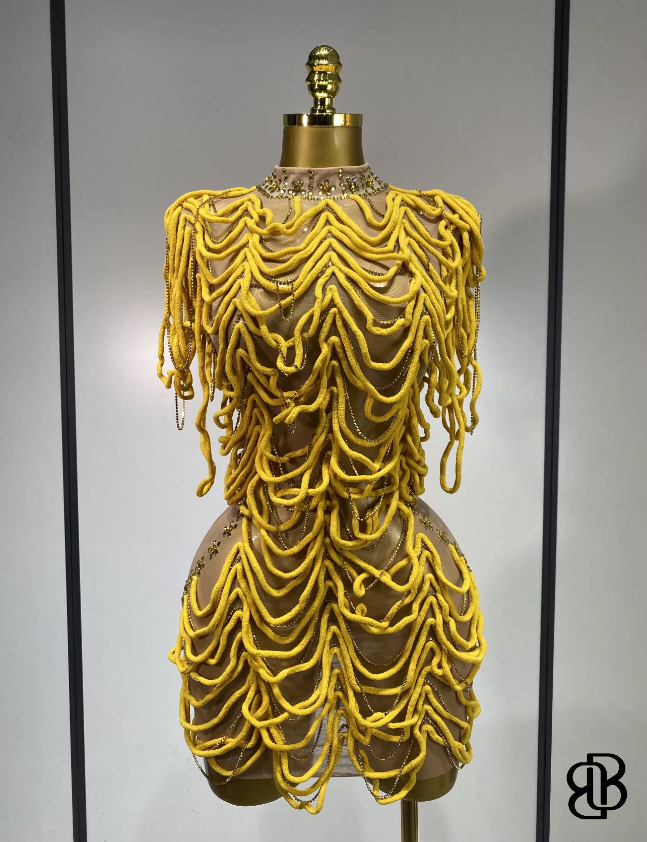 BellisimaLuxe Rope Illusion Dress