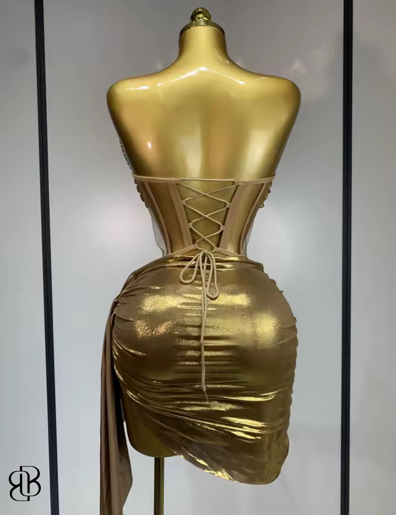 BellisimaLuxe Metallic Armor Set (Gold & Silver)